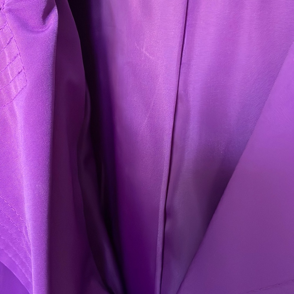 London Fog Trench Coat Magenta / Purple Size Small - Picture 3 of 16